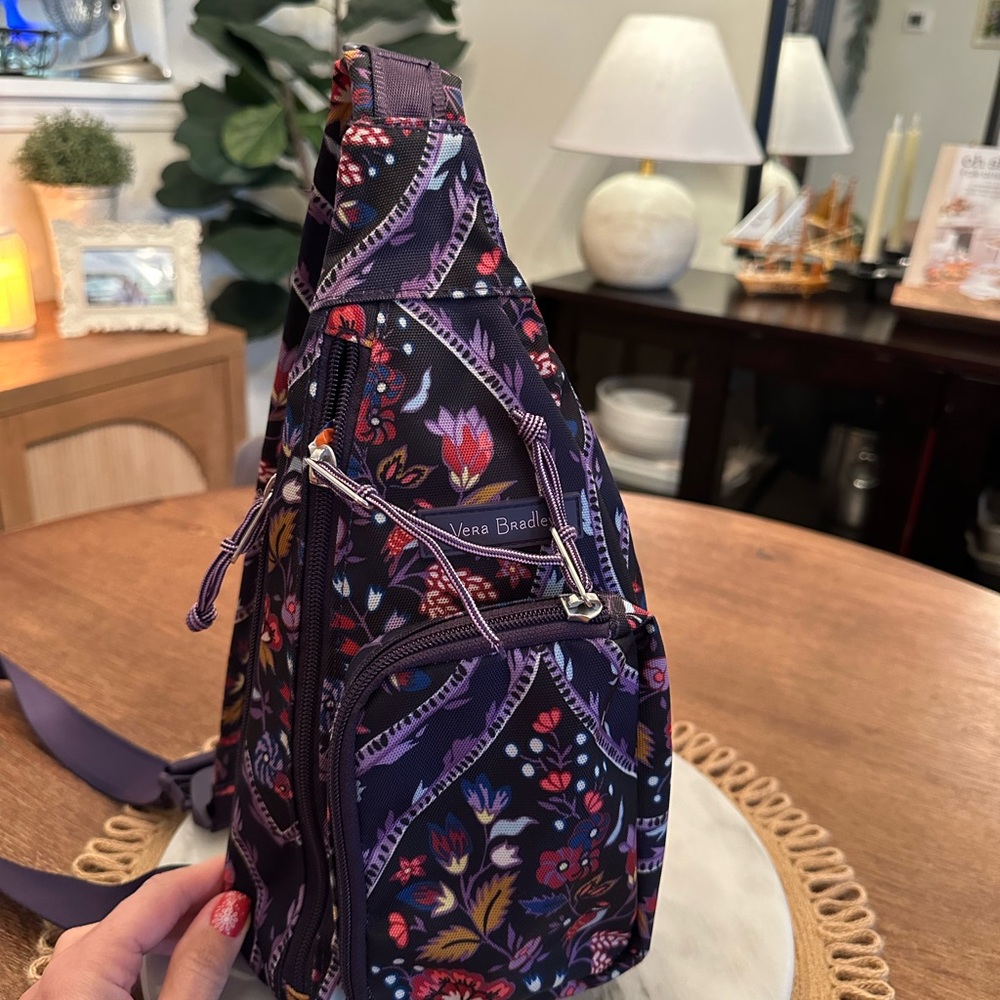 Vera Bradley Multicolor Floral Sling Bag